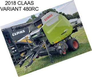 2018 CLAAS VARIANT 480RC