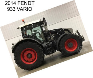 2014 FENDT 933 VARIO