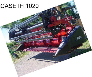 CASE IH 1020