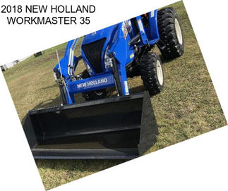 2018 NEW HOLLAND WORKMASTER 35