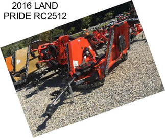 2016 LAND PRIDE RC2512