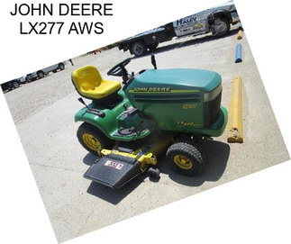 JOHN DEERE LX277 AWS