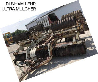 DUNHAM LEHR ULTRA MULCHER II