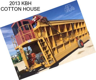 2013 KBH COTTON HOUSE