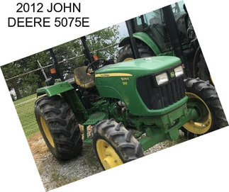 2012 JOHN DEERE 5075E