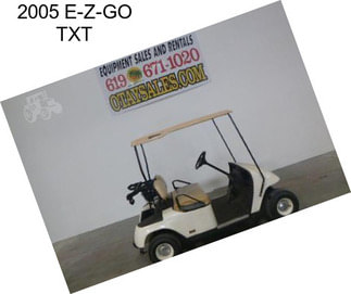 2005 E-Z-GO TXT