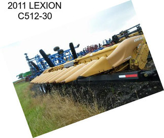2011 LEXION C512-30