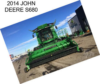 2014 JOHN DEERE S680