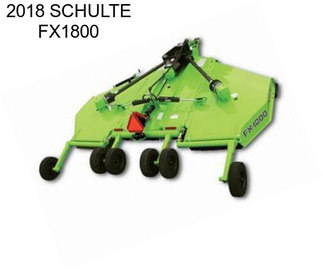 2018 SCHULTE FX1800