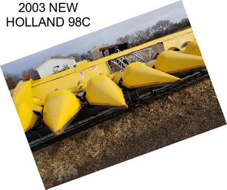 2003 NEW HOLLAND 98C