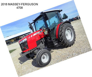 2018 MASSEY-FERGUSON 4708