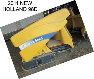 2011 NEW HOLLAND 98D