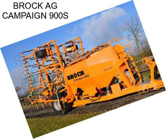 BROCK AG CAMPAIGN 900S