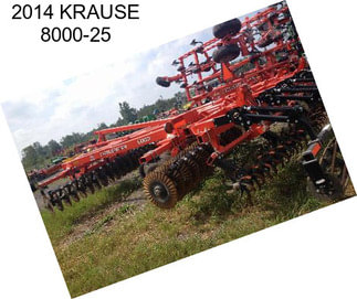 2014 KRAUSE 8000-25