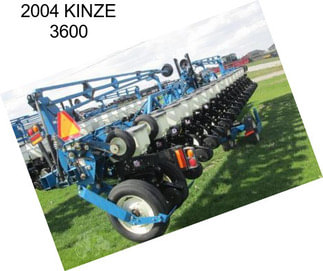 2004 KINZE 3600