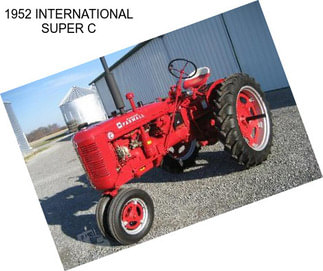 1952 INTERNATIONAL SUPER C