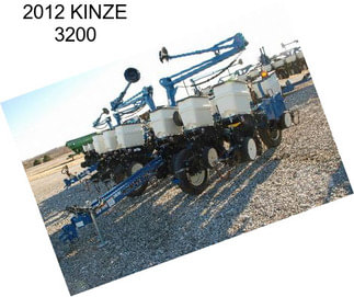 2012 KINZE 3200