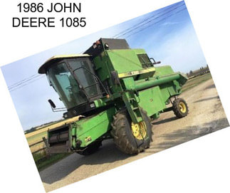 1986 JOHN DEERE 1085