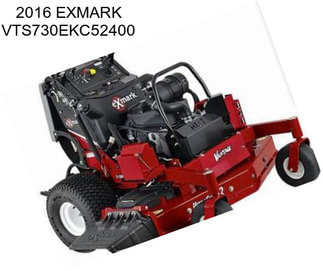 2016 EXMARK VTS730EKC52400