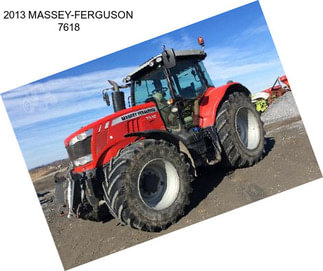 2013 MASSEY-FERGUSON 7618