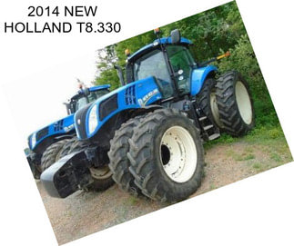 2014 NEW HOLLAND T8.330