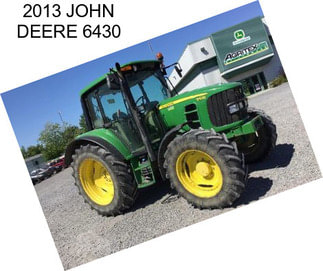 2013 JOHN DEERE 6430