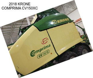 2018 KRONE COMPRIMA CV150XC