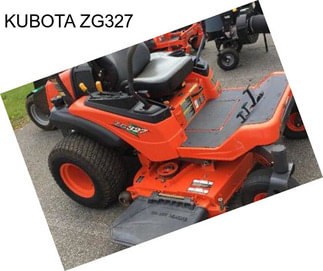 KUBOTA ZG327