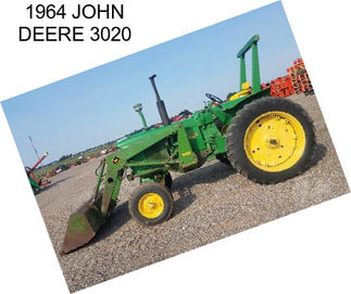 1964 JOHN DEERE 3020