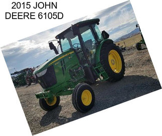 2015 JOHN DEERE 6105D