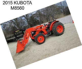 2015 KUBOTA M8560