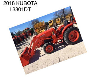 2018 KUBOTA L3301DT