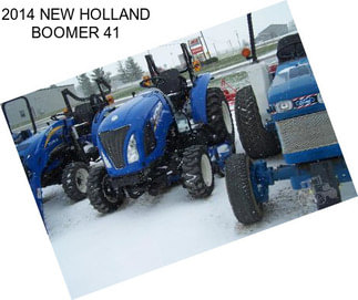 2014 NEW HOLLAND BOOMER 41