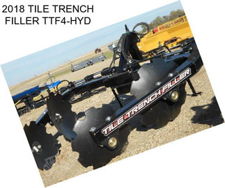 2018 TILE TRENCH FILLER TTF4-HYD