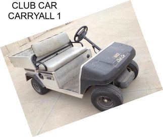 CLUB CAR CARRYALL 1