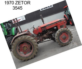 1970 ZETOR 3545