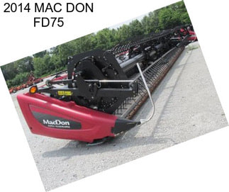 2014 MAC DON FD75