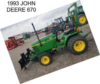 1993 JOHN DEERE 670