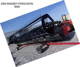 2004 MASSEY-FERGUSON 8000