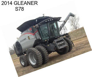 2014 GLEANER S78