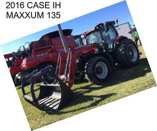 2016 CASE IH MAXXUM 135