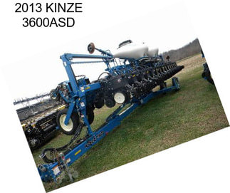 2013 KINZE 3600ASD