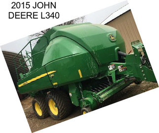 2015 JOHN DEERE L340