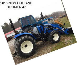 2015 NEW HOLLAND BOOMER 47