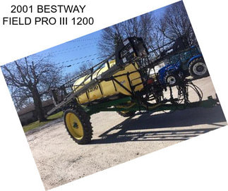 2001 BESTWAY FIELD PRO III 1200