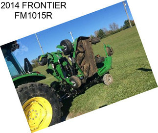 2014 FRONTIER FM1015R