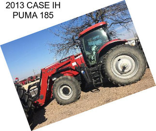 2013 CASE IH PUMA 185