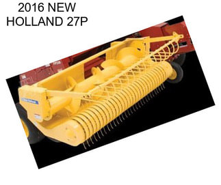 2016 NEW HOLLAND 27P