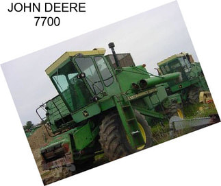 JOHN DEERE 7700