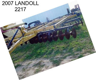 2007 LANDOLL 2217